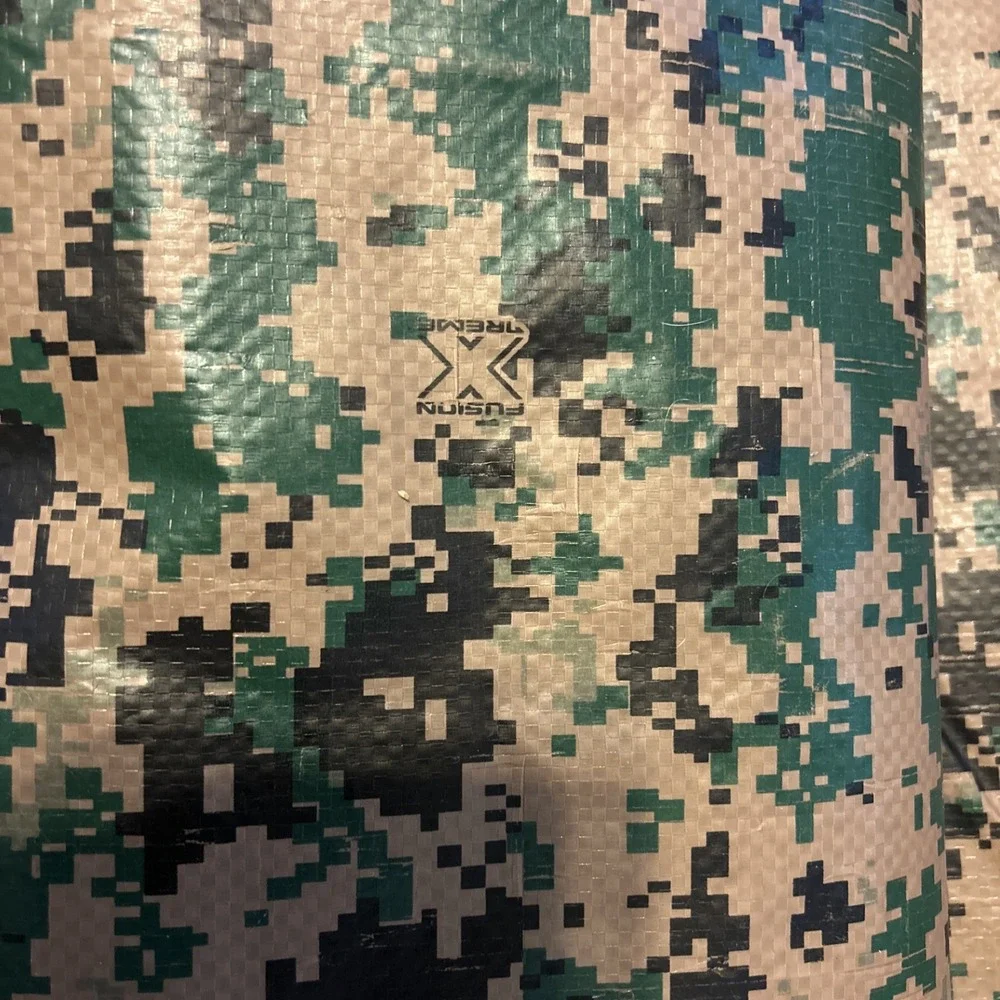 Woodland‎ Field Tarp Military Digital Camo @11' X 16' One Sided Image X-Fusion